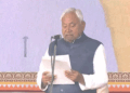 नीतीश कुमार ने 10वीं बार ली मुख्यमंत्री पद की शपथ