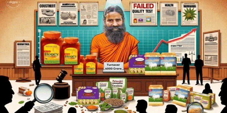 पतंजलि का गाय का घी जांच में फेल