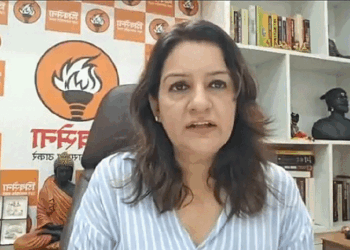 प्रियंका चतुर्वेदी ने बीजेपी-शिवसेना पर साधा निशाना