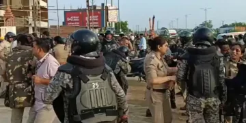 BJP में टिकट न मिलने पर बवाल, नरोत्तम मिश्रा समर्थकों ने NH-44 किया जाम, पुलिस पर पथराव