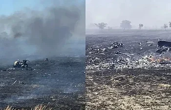 अमेरिका  में सेना का हेलिकॉप्टर क्रैश, हादसे में दोनों पायलट की मौत
