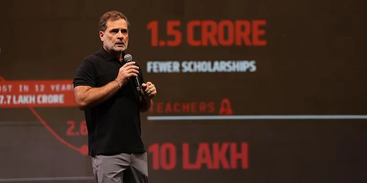 ‘‘छात्रों की गूंज’’ : इस सिस्टम को छात्र नहीं, अंधभक्त चाहिए, क्योंकि छात्र सवाल पूछता है-राहुल गांधी