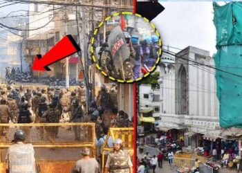 उज्जैन में शाही मस्जिद के पास अब भी पुलिस तैनात