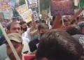 दारोगा अभ्यर्थियों का प्रदर्शन, परीक्षा रद्द करने का फैसला वापस लेने की मांग