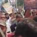 दारोगा अभ्यर्थियों का प्रदर्शन, परीक्षा रद्द करने का फैसला वापस लेने की मांग