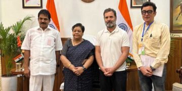 منی پور کو امن کی ضرورت، گورنر سے ملاقات کے بعد راہل گاندھی کا بیان