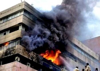 مدھیہ پردیش میں ستپورا بھون کی آگ میں 12000 فائلیں تباہ