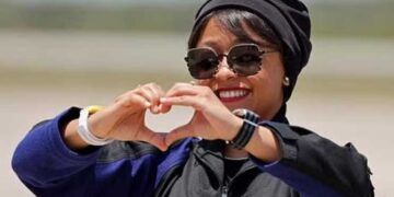 پہلی سعودی خاتون کی خلائی مشن مکمل کرنے کے بعد بحفاظت واپسی