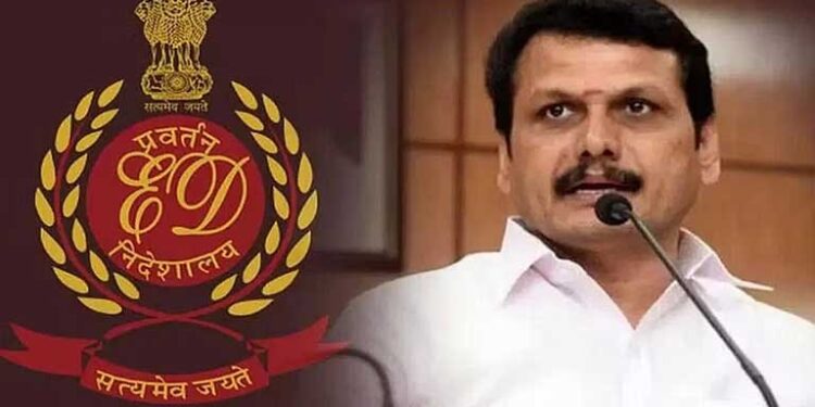 تمل ناڈو کے بجلی کے وزیر کو ای ڈی نے کیا گرفتار