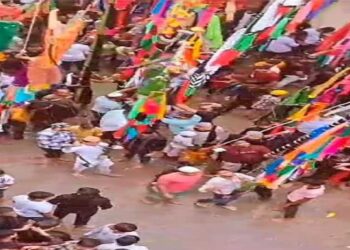 اترپردیش میں علم جلوس کے دوران بڑا حادثہ،چار افراد زخمی