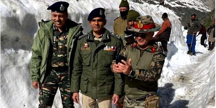 نامساعد موسمی صورتحال کے پیش نظر شری امرناتھ یاترا تیسرے روز بھی معطل