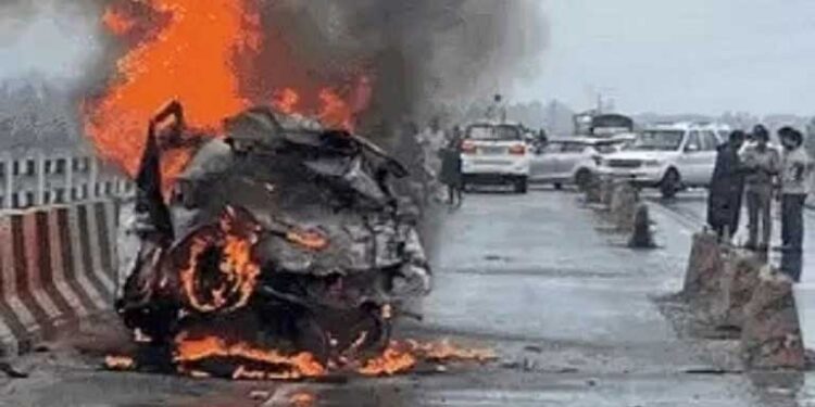 سہارنپور میں قومی شاہراہ پر دردناک حادثہ