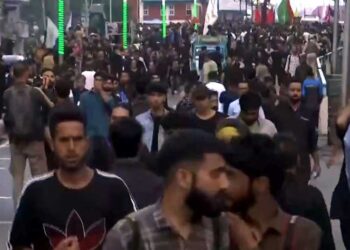 جموں و کشمیرمیں تین دہائیوں بعد میں  محرم کا جلوس روایتی راستےسے نکالنے کی اجازت