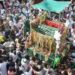 یوم عاشورہ پرپورے ملک میں جلوس اور تعزیےبرآمد
