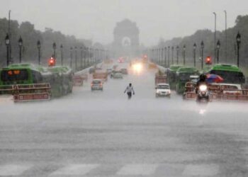 دہلی-این سی آر میں ایک بار پھرزوردار بارش