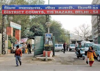 دہلی تیس ہزاری کورٹ کمپلیکس میں فائرنگ کے واقعے میں ملوث دو وکلا کو گرفتار 