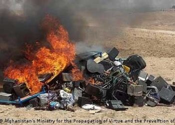 افغانستان میں طالبان حکومت کا موسیقی کےخلاف سخت قدم