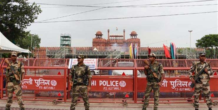 یوم آزادی کے پیش نظر دہلی میں سیکورٹی کے سخت انتظامات