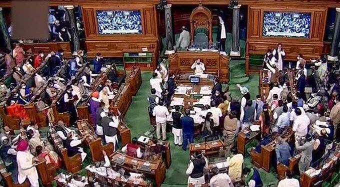 مسلسل دسویں دن نہیں چلی لوک سبھا کی کارروائی