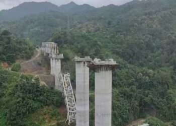 زیر تعمیر ریلوے پل گرنے سےمیزورم میں 17 مزدور ہلاک