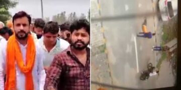 یوپی  میں بی جے پی لیڈر انوج چودھری کا گولی مار کرقتل