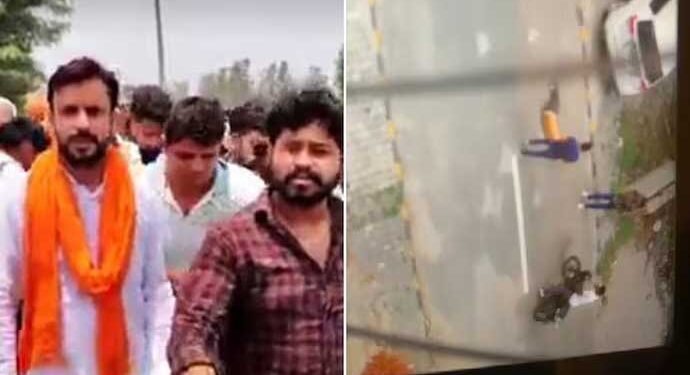 یوپی  میں بی جے پی لیڈر انوج چودھری کا گولی مار کرقتل