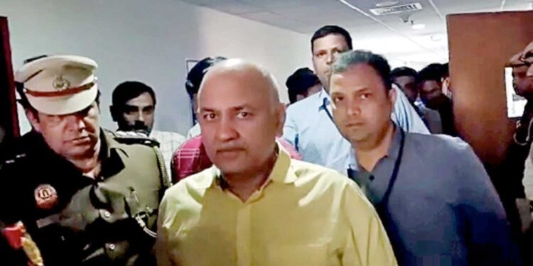 سپریم کورٹ سے بھی سسودیاکو نہیں ملی ضمانت