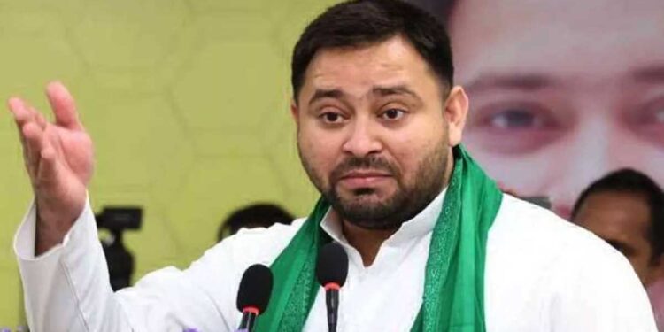 لوک سبھا کے اندر لالو خاندان کا نام آنے پر  تیجسوی یادو کا پلٹ وار