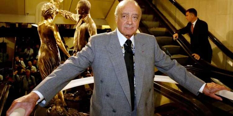 مصر ی ارب پتی تاجرمحمد الفائداب نہیں رہے