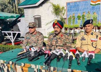 بارہمولہ میں سیکورٹی فورسز کے ساتھ تصادم کے دوران 3 دہشت گردہلاک