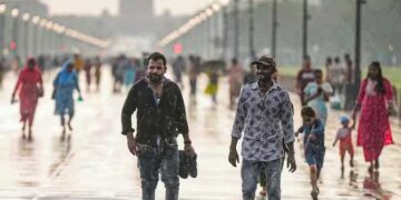 جی 20کے دوران دہلی پر موسم مہربان !بارش کی وجہ سے گرمی سے راحت