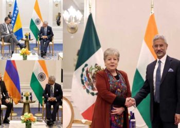 میکسیکو، بوسنیا ہِرزیگووینا اور آرمینیا کے وزرائے خارجہ کے ساتھ جے شنکرکی میٹنگ