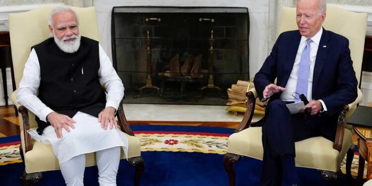 مودی اوربائیڈن کے مابین بات چیت آج