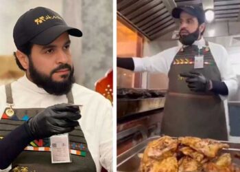 سعودی شہزادے کے کھانا پکانے کا ویڈیووائرل