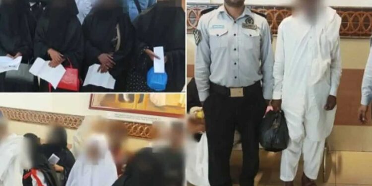 بھیک مانگنے سعودی عرب پہونچی 16رکنی پاکستانی فیملی گرفتار