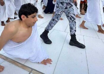 ابتدا سے ہی نچلے دھڑ سے محروم ’غانم المفتاح ‘ کے ذریعے عمرہ کی ادائیگی