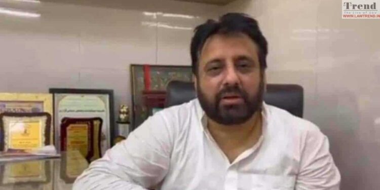 دہلی کےعام آدمی پارٹی ایم ایل اے امانت اللہ خان ای ڈی کے نشانے پر