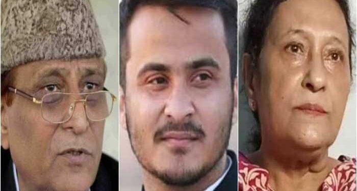 اعظم خان اور ان کے صاحبزادے عبداللہ اعظم رامپور جیل سےمنتقل