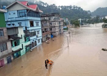 سکم میں 41,870 افراد سیلاب سے متاثر