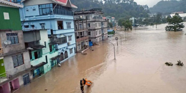 سکم میں 41,870 افراد سیلاب سے متاثر