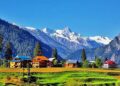 کشمیر میں بارش اور برف باری شروع