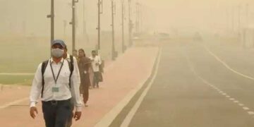 دہلی میں آلودگی کی سنگین سطح برقرار