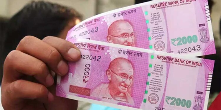 9,760 کروڑ روپے کے 2,000 روپے کے نوٹ اب بھی سسٹم میں موجود