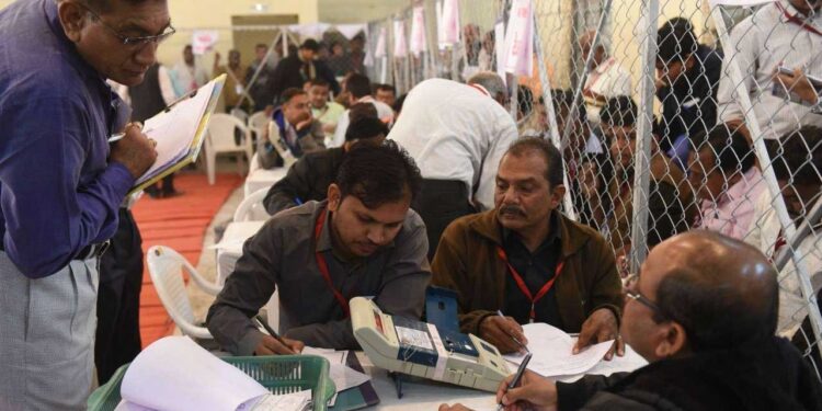 تیاریاں مکمل !چار ریاستوں میں ووٹوں کی گنتی آج