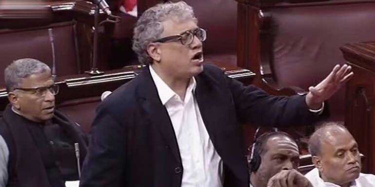 پارلیمنٹ کی سکیورٹی کو لیکر راجیہ سبھامیں ہنگامہ۔ ڈیرک اوبرائن سرمائی اجلاس سے معطل