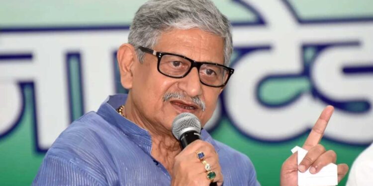 مودی حکومت میں ملک کو ناکامی اور بدحالی کے سوا کچھ نہیں ملا۔جے ڈی یو