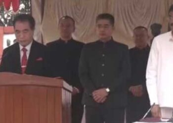 میزورم میں لالدوھما نے نئے وزیر اعلیٰ کے طور پر حلف اٹھا لیا