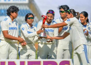 ہندوستانی خواتین کرکٹ ٹیم کی ٹیسٹ میں پہلی بار آسٹریلیا کے خلاف فتح