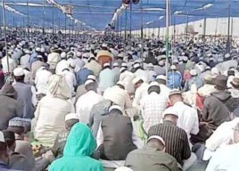 تبلیغی جماعت کا سہ روزہ اجتماع رخت انگیز دعاء کے ساتھ اختتام پذیر