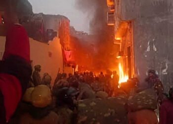 ہلدوانی میں حالات ہنوز کشیدہ،پورے شہر میں کرفیو نافذ